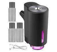 Difusor De Automóvil Recargable: Ambientador De Aire De Automóvil Inteligente Y Humidificador De Aire, Difusor Eléctrico De Ambientador De Airr Carr Con Perfumes De 160 Ml - Auto Y Apagado Inteligente