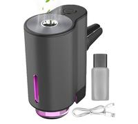 Difusor de automóviles: clip desodorante con perfume vegetal natural y clip de ventilación ajustable, atomizador de aire interno | Desodorante de automóvil inteligente con una larga vida refrescante,