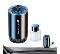 Difusor de automóviles de aire - Fragancia inteligente de automóviles | Atmósfera rítmica Luz | Concentraciones ajustables Perfume | Humidificador de mini difusor para automóvil, apartamento