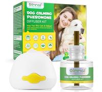 Difusor De Calma para Perros, Difusor De Alivio De Ansiedad para Perros | 2 En 1 EU Plug-In Feromona Recargable Difusor De 30 Días + Recarga 48Ml, Confort, Calma Y Relaje Ansioso, Anti-Estrés