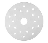 Difusor de calor Placa de gu¨ªa t¨¦rmica de acero inoxidable, placa difusora de inducci¨®n de 5.4 pulgadas de di¨¢metro, convertidor de difusor adaptador de inducci¨®n para estufa magn¨¦