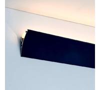 Difusor de canal de aluminio para tiras de luces LED, moldura de zócalo de 3.3 a 10 pies, ideal para iluminación de teatro y cocina, soluciones perfectas para zócalos