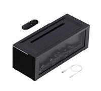 Difusor De Chimenea - 7 Colores Humidificador De Aire De Fuego, Humidificador De Niebla Fresca | Temporizador Y Auto Sin Agua, Purificador De Aire De Aromaterapia Con Control Remoto Humidificador De