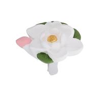 Difusor de Coche Clip, Flor de Loto, Piedra de Yeso Minimalista | Fragancia Duradera, Diseño Sencillo y Elegante, para Rejillas de Aire y Armarios