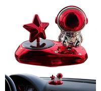 Difusor de coche con energía solar, Difusor de solar, Difusor de coche con a astronauta con tableta de terapia, Purificador del aire de la fragancia del olor del perfume del coche para la