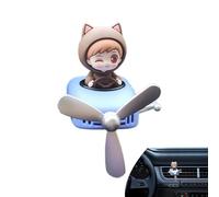 Difusor de coche de dibujos animados - Ambientador con temática de anime, accesorio interior , dispositivo de montaje de rejilla de ventilación, eliminador de olores de vehículo | Difusor de
