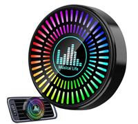 Difusor de coche - Music Rhythm Sound Control Air Freshener for Vehicles | Outlet Sound Pickup Lamp Design with Automatic Scent Release, ideal for Women Men Automotive Hotel Bedroom Home Indoor