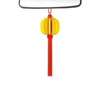 Difusor de coche recargable, colgante de fragancia para coche - Colgante Ambientador para Coche,Perfume de aromaterapia, accesorios para coche Red Lantern, colgante decorativo difusor de aceite, fraga