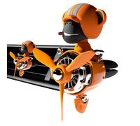 difusor de coche, ventilación de perfume de coche - Salida recargable Propice de terapia de difusor - Piloto Decoración de la adhesión a la