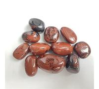 Difusor de cristales de piedra de obsidiana roja Real Natural de 50/100g, piedras de aceite for fabricación de joyas, espécimen de roca, decoración de acuario (Color : 2-3cm, Size : 100g)