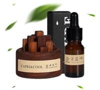 Difusor de de Esencia de Madera - Juego de Nogal Negro sin Agua, Herramienta de aromaterapia portátil | Perfectamente Ideal para Salas de Estar y baños.
