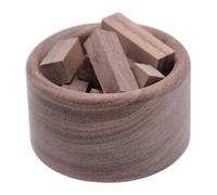 Difusor De De Pila De Madera Pequeño, Elegante Diseño De Madera, 6x6x5,6 Cm, Difusor De Aroma para Habitación De M-adera, D-ifusor De Habitación Fragante, Beneficios Relajantes De Aromaterapia,