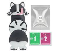 Difusor de espejos retrovisores, ambientador de aire interior de coche con forma de perro, aromaterapia, interesante ambientador de aire para amigos, amantes