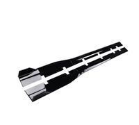 Difusor de extensión de alerón de faldón lateral compatible con Dodge Charger Widebody Performance 2015-2023, aspecto de fibra de carbono negro brillante(Glossy Black)