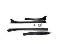 Difusor De Extensiones Falda Lateral Protector Modificado para Tesla Modelo Y 3 Highland, 4 Uds Faldas Alerón Parachoques Kits Carrocería Faldones Laterales(3 Carbon Look)