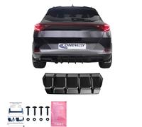 Difusor de faldón trasero compatible con CUPRA Formentor a partir de 2020, negro brillante