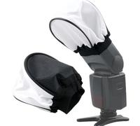 Difusor de flash de cámara, Softbox para Speedlight 430EX, 600EX-RT, Yongnuo YN560, modificador de luz de configuración rápida para estudio y fotografía en ubicación, color negro