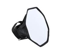Difusor de flash octogonal suave caja de luz de 20 cm de diámetro para flash de cámara, apto para alimentos, productos y retratos, softbox octogonal