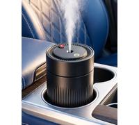 Difusor de Fragancia para Coche, Ambientador Coche Eléctrico Nuevo con Perfume Océano 120 ml, Batería, Encendido/Apagado Automático, Luz Cielo Estrellado, 3 Modos, Duración 4-6 Meses