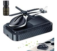 Difusor de fragancia para coche, ambientador solar para coche,Ambientador de aire exquisito del perfume del con forma de helicóptero - Decoraciones de salpicadero de de lujo que ahorran en