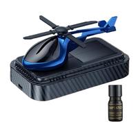 Difusor de fragancia para coche, ambientador solar para coche, Exquisitos ambientadores automotrices en forma de helicóptero, Decoraciones estables para salpicadero de coche que ahorran energía para m