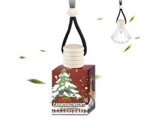 Difusor de fragancia para coche, difusor navideño para teoría del aroma del vehículo, teoría aromática de larga duración, interior para fiestas festivas, automovilistas, espejo de adelgazamiento