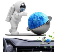 Difusor de fragancia para coche, novedad en forma de planeta, astronauta, difusor de para salpicadero de coche, para camión, furgoneta, sedán, SUV, viajes, excursiones familiares