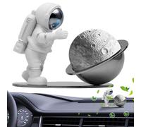 Difusor de fragancia para coche, novedad en forma de planeta, astronauta, figura aromática para el coche, para viajes, viajes por carretera, viajes familiares y todos los vehículos como camión