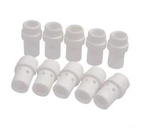 Difusor de gas de cerámica 36KD para Eastwood para Elite MP250i y MIG 250 MB MIG antorchas BW estilo difusor de boquilla de repuesto, paquete de 10