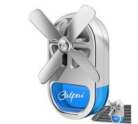 Difusor de hélice de coche | Hélice rotativa para difusor de coche - Difusor de perfume de salida de aire ambientador de perfume de hoja de ventilador giratorio para vo