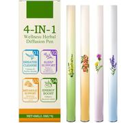 Difusor De Hierbas Naturales,Ayudan Respirar,Para Hombres Mujeres,Bolígrafos Purificadores Portátiles, para Viajar,Trabajar,Hacer Yoga,Meditar O Dormir