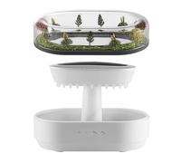 Difusor de humidificador de lluvia en la nube, difusores de aceites de goteo de lluvia para el hogar - Nubes Divisor de Luz Nocturna | Difusor Humidificador, Difusor de Aceite Aromaterapia con 7 Li