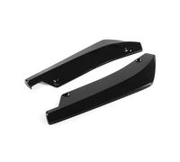 difusor de Labio de ala alerón Trasero S3 S4 RS3 RS4 A3 A4 Parachoques Trasero de Coche Canards divisores difusor alerón Lateral Cenefa embellecedor Cubierta Adhesiva(Negro)