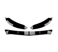 Difusor De Labio De Parachoques Delantero Y Alerón Divisor para Mercedes Clase C W205 C180 C200 260 2015 2016 2017 2018 QAQMHVCVB(Gloss Black)