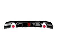 Difusor De Labio Divisor Parachoques Trasero Coche Con Arranque Luz Freno Para Serie 3 E90 318i 320i 328i 330i 335i 2005-2012 Difusor Parachoques Trasero Carrocería Alerón(Double-sided Single)