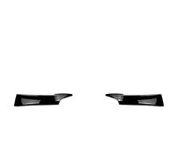 Difusor De Labio Parachoques Delantero Alerón Cubierta Canard Divisor Moldura para Serie 1 F20 F21 2012-2014 para M-Sport Estilo Alerón Delantero para Coche(Gloss Black Splitter)