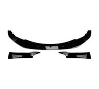 Difusor De Labio Parachoques Delantero Alerón Cubierta Canard Divisor Moldura para Serie 1 F20 F21 2012-2014 para M-Sport Estilo Alerón Delantero para Coche(Gloss Black 1 Set)