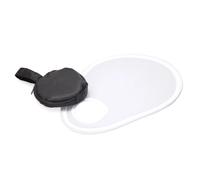 Difusor de lente blanca, modificador de luz de fotografía, difusor de cámara experto, fácil de fijar y diseño compacto, 30 cm para fotógrafos de viajes que necesitan una solución de iluminación rápida