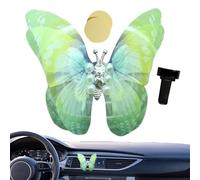 Difusor de mariposa, ambientador de ventilación de mariposa, difusor de coche | Clip de salida de aire de perfume de coche, accesorios de ventilación reutilizables para hogares, oficinas, mujeres y