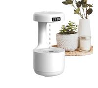 Difusor de niebla fría - Humidificadores para dormitorio, vaporizador ultrasónico silencioso, nebulizador portátil de tanque de agua para mesita de noche, oficina en casa, escritorio, dormir, noche