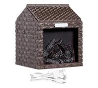 Difusor de para chimenea, carga USB, llama LED, difusor de de aromaterapia, luz nocturna, para el hogar, dormitorio, oficina, mesa, yoga, spa, dormir, lectura