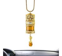 Difusor De Para Coche Vacío,Botella Ambientador para Coche Vacía | Colgante Perfumador Recargable de Aromaterapia para Automóvil SUV Camión Casa