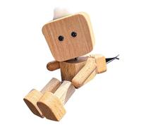 Difusor de para decoración de salpicadero de coche | Figura humana de madera para salpicadero de coche, decoración para taxi, sedán, caravana, minivan, viajes, salidas familiares