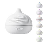Difusor De Para Dormitorio,7-Color Luz Ambiental Conexión USB,Difusor de Humidificador Para Humidificador | Sala de Meditación Baño Sala Spa Center
