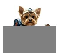 Difusor de para Rejilla de Aire Acondicionado | Pinza Aromática Acrílica 2D | Ambientador Decorativo de Perro Mono para Viaje Ruta Trabajo Verano Noche