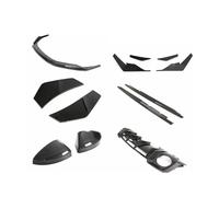 Difusor de parachoques delantero y trasero de fibra de carbono seco R8 GT Performance, faldones laterales, cubierta de espejo, compatible con el kit de carrocería Audi R8 GT RWD.