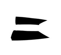 Difusor De Parachoques Delantero Y Trasero para Volvo S60 V60 2020-2023(Rear Black)