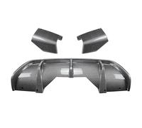 Difusor de Parachoques Trasero, alerón, Divisor y embellecedor, Compatible con Kits de carrocería BMW X6 F16 M-Sport 2014, 2015, 2016, 2017, 2018 y 2019.(Carbon Fiber Look)