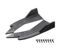 Difusor De Parachoques Trasero Alerón Parachoques Trasero Universal Coche Borde Fibra Carbono Protección Antichoque Difusor Lateral Divisor Ángulo Par(2pcs Carbon Fiber)