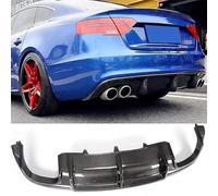 Difusor de Parachoques Trasero Alerón Trasero para Audi A5 B8 Sline S5 2Door 4Door 2013-2016 Trasero Placa Protectora Alerón para Remolque Labio Cuerpo